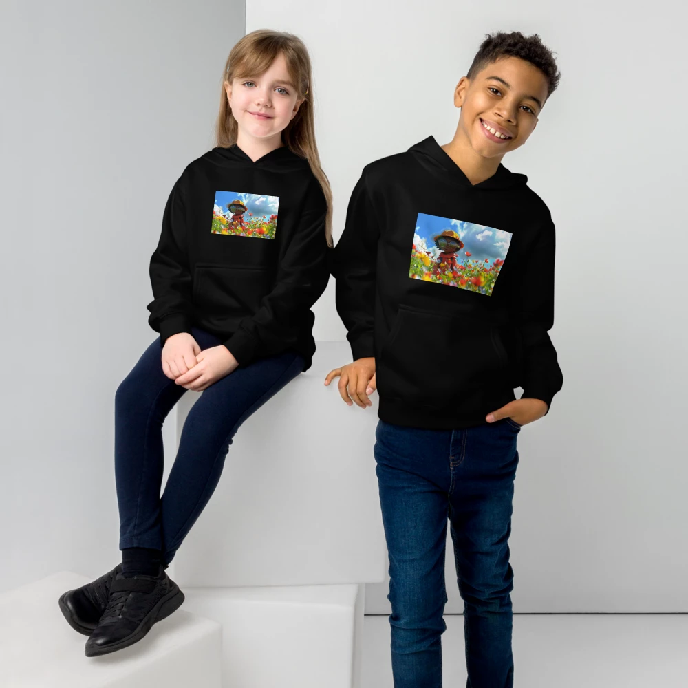 Field Of Optimism Fleece Hoodie Field Of Optimism Fleece Hoodie