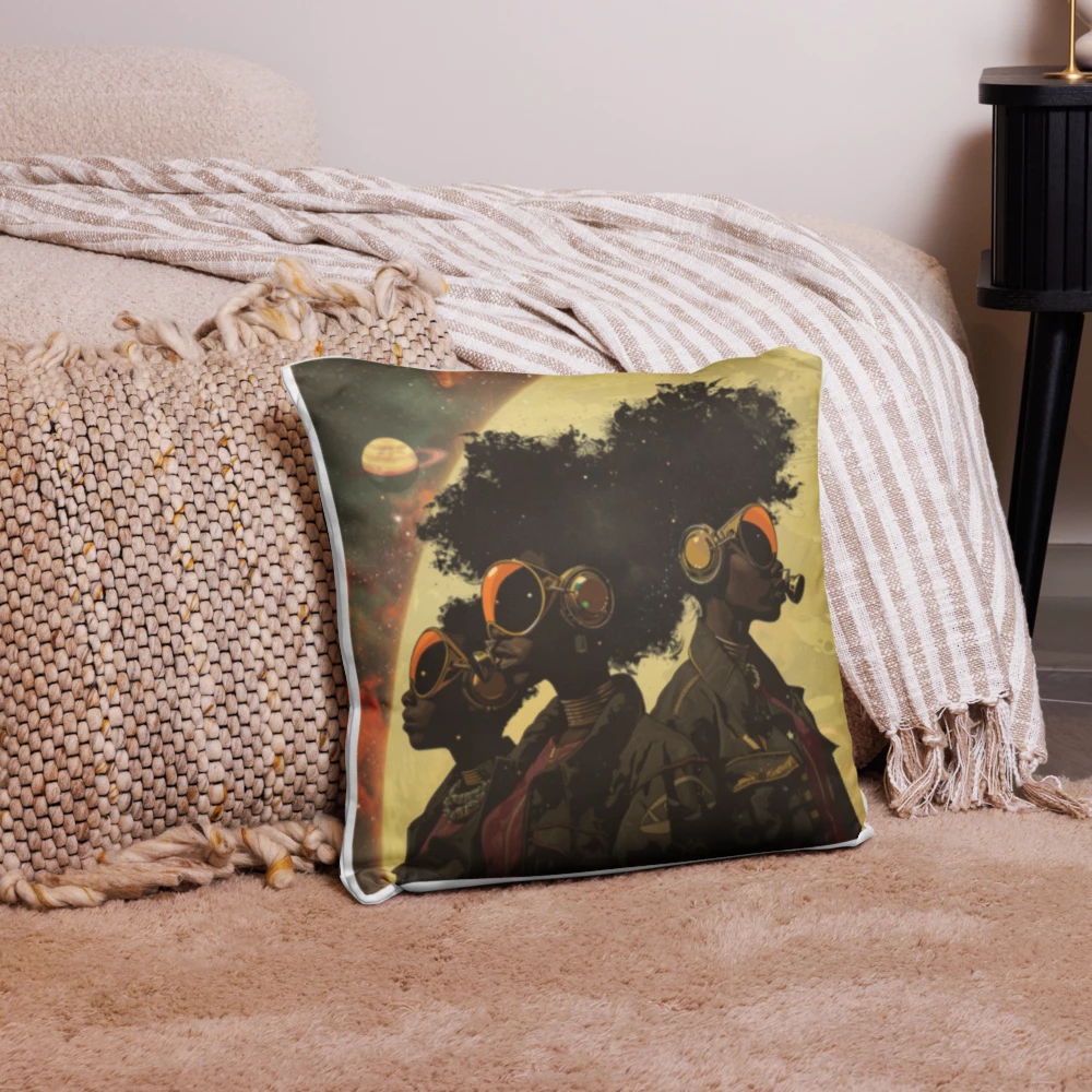 Our Orbit All-Over Print Basic Pillow Our Orbit All-Over Print Basic Pillow