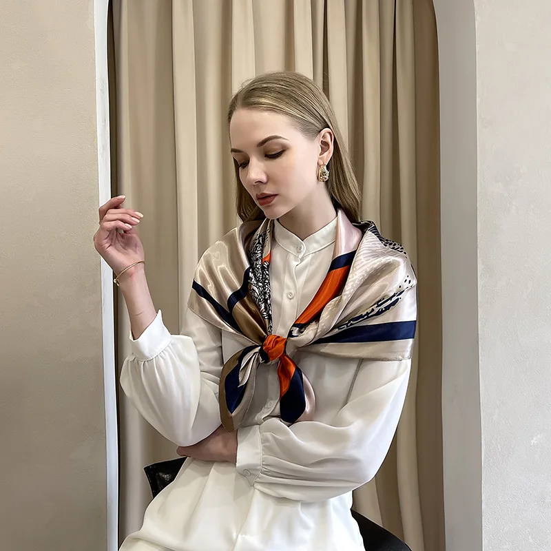 送料無料 *STUDIO DOE* Square Scarf Amazon.com : Dill Doe Fashion Square Silk Scarf Soft
