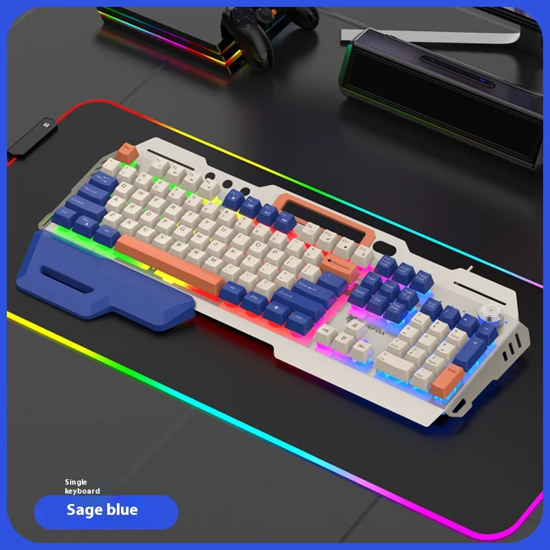 Xunfox K90 Mechanical Keyboard Mouse Set - Electronics - by