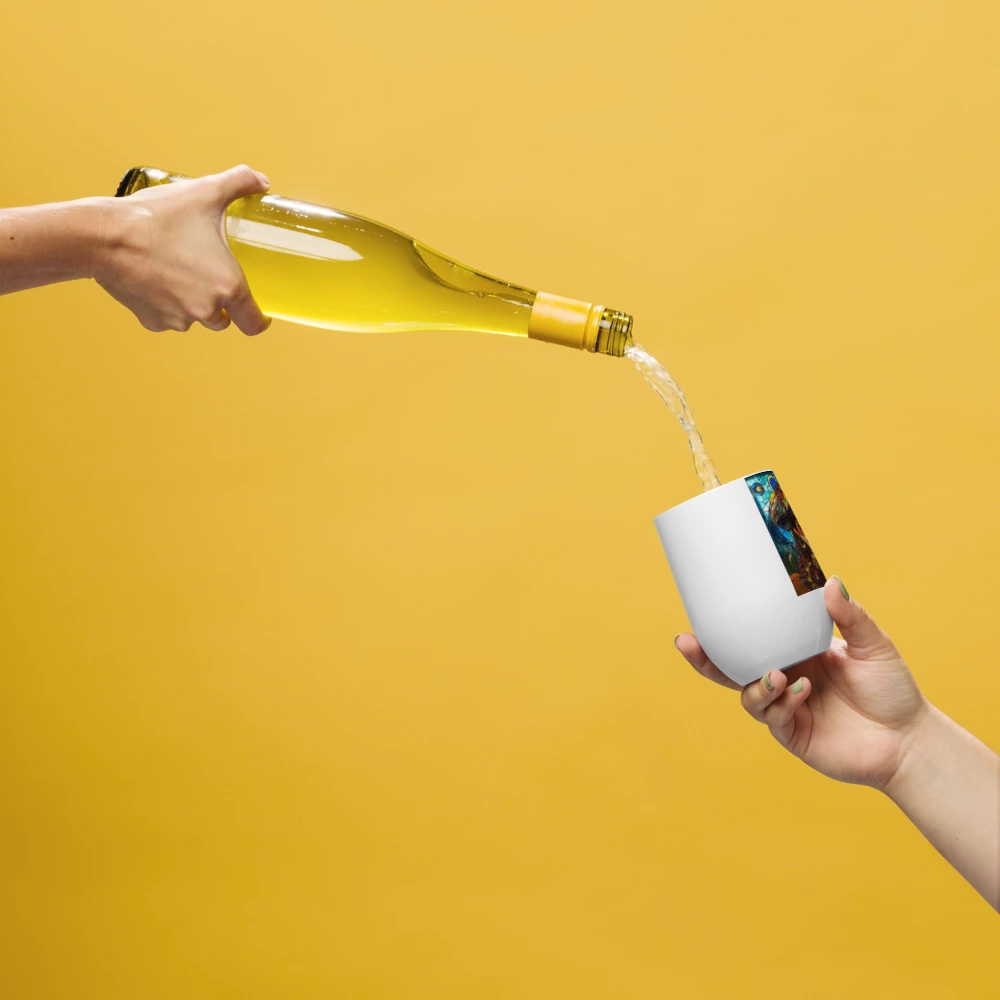 Amor Pareja Wine Tumbler Amor Pareja Wine Tumbler