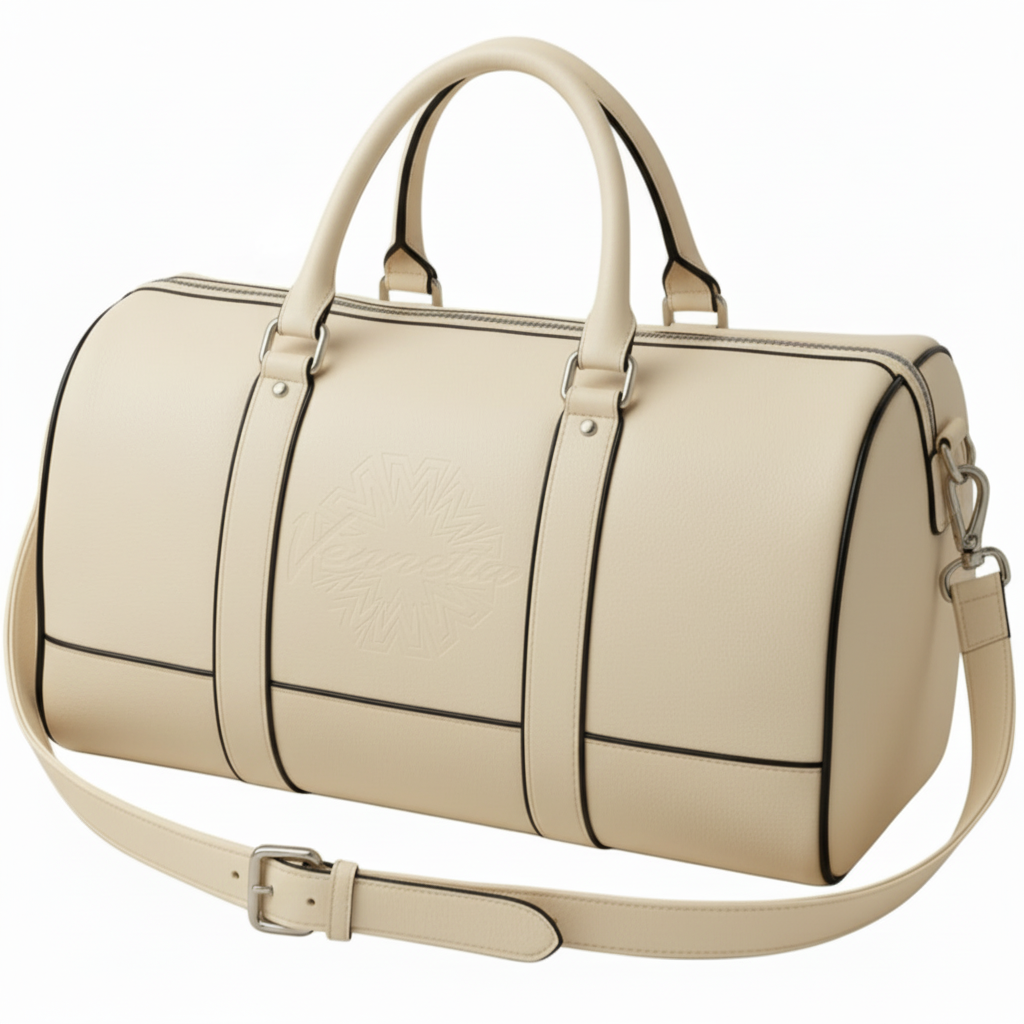 Ivory Cream Metropolitan Duffle