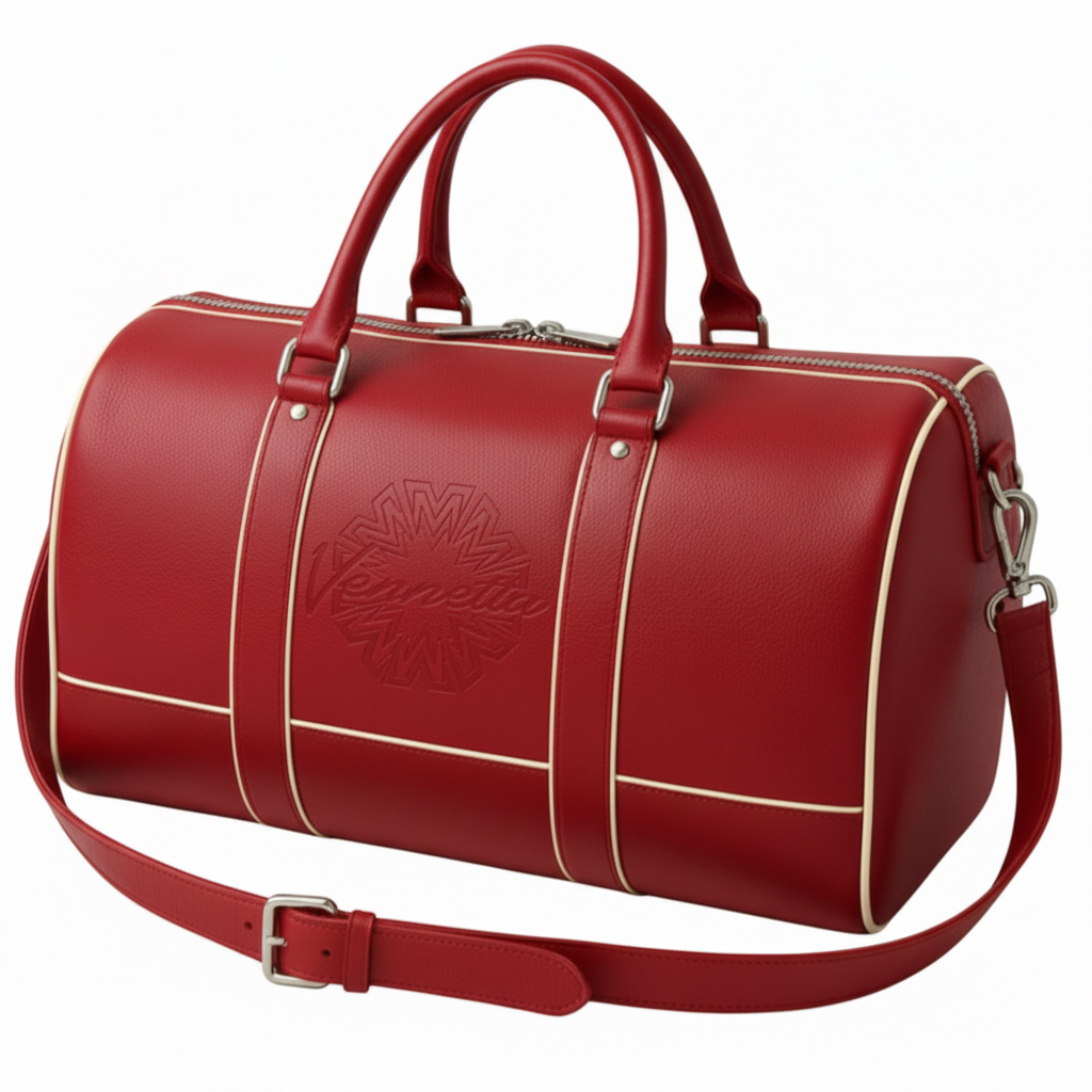Signature Red Metropolitan Duffle
