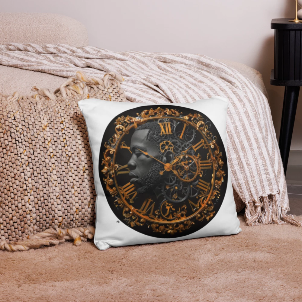 The Tyme Is Now All Over Print Basic Pillow The Tyme Is Now All Over Print Basic Pillow