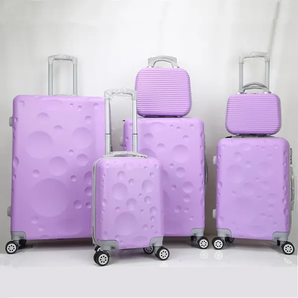6Piece Air Express Luggage Set Fashion Accessories by KOOWO Factory Pietra