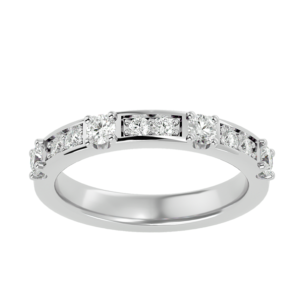 14K White Gold .65 cttw Lab Grown Diamond Elegance Ring 14K White Gold .65 cttw Lab Grown Diamond Elegance Ring