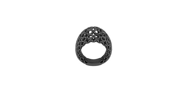 Ring Melissa Collection Black Ring Melissa Collection Black