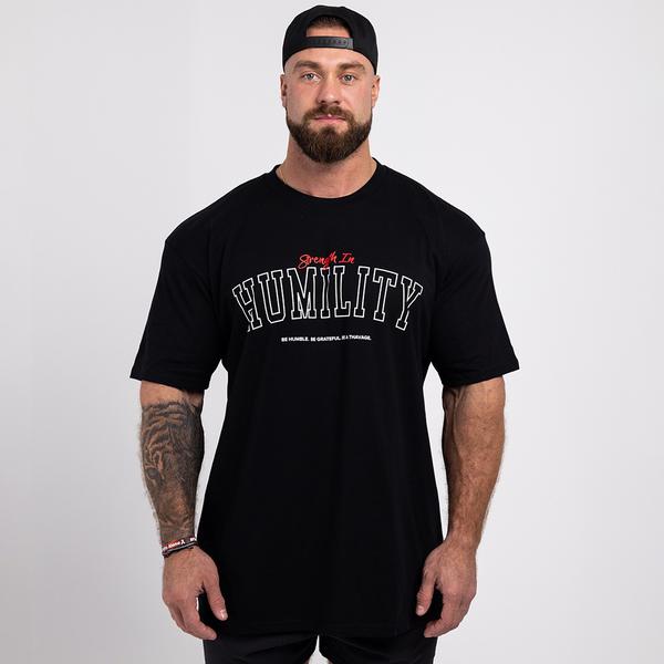 T-Shirt: Strength In Humility Varsity T-Shirt: Strength In Humility Varsity