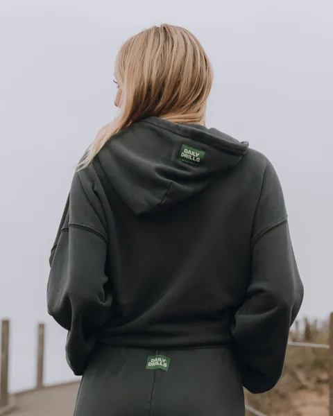 Unisex Oversized Hoodie - Vintage Black Unisex Oversized Hoodie - Vintage Black