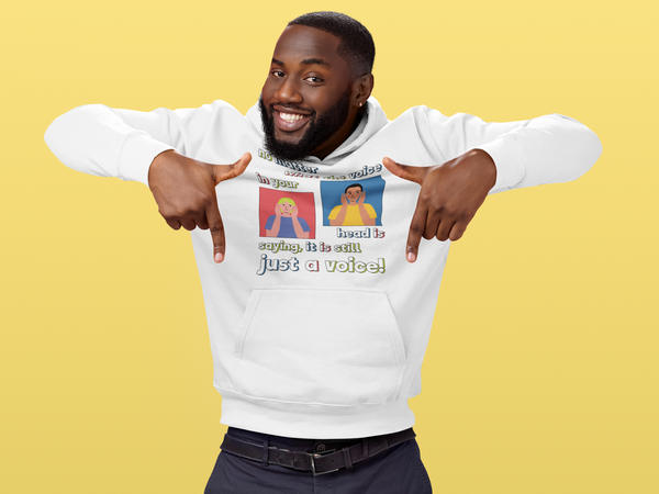 The Voice White Unisex Premium eco hoodie The Voice White Unisex Premium eco hoodie