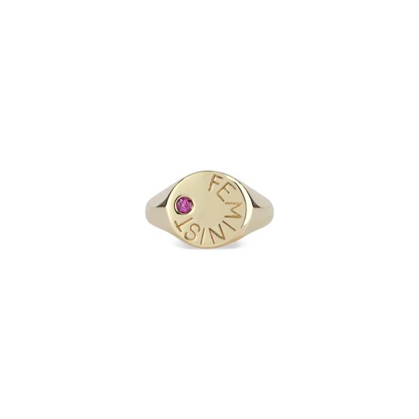 FEMINIST PINKY RING FEMINIST PINKY RING