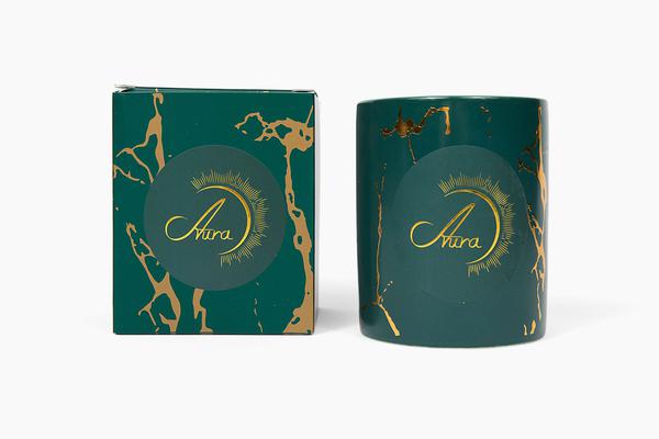 Green Ceramic Soy Wax Candle - Wizard of Oz Green Ceramic Soy Wax Candle - Wizard of Oz