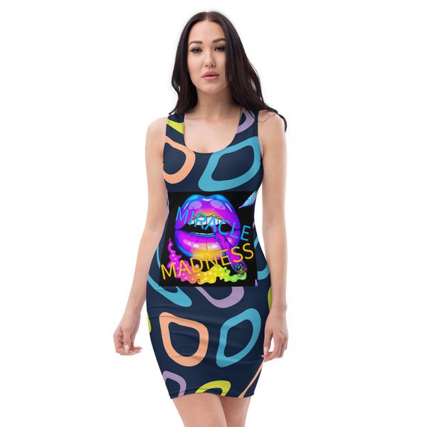 Miracle Madness Drip Collection Sublimation Cut & Sew Dress Miracle Madness Drip Collection Sublimation Cut & Sew Dress