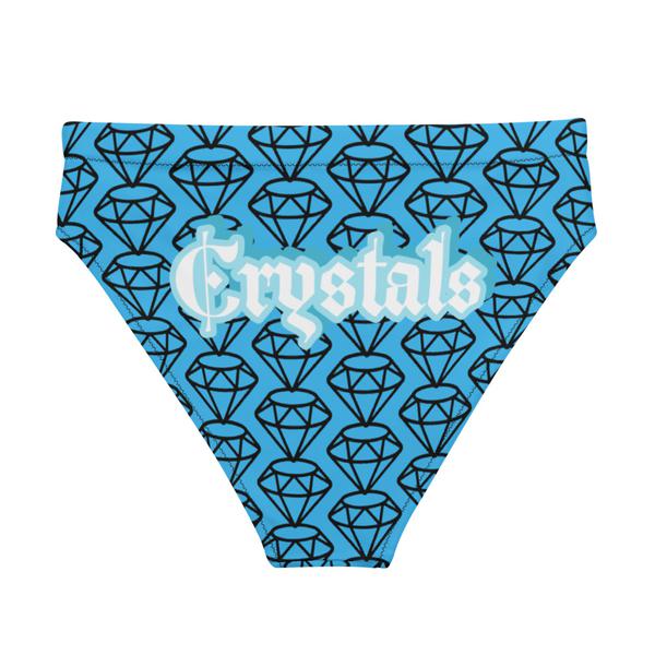 Crystals high-waisted bikini Panties Crystals high-waisted bikini Panties