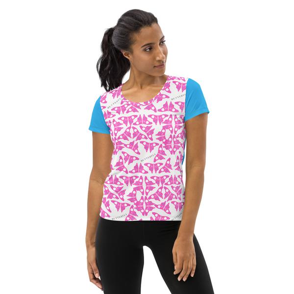 BFT-All-Over Print Women's Athletic T-shirt BFT-All-Over Print Women's Athletic T-shirt