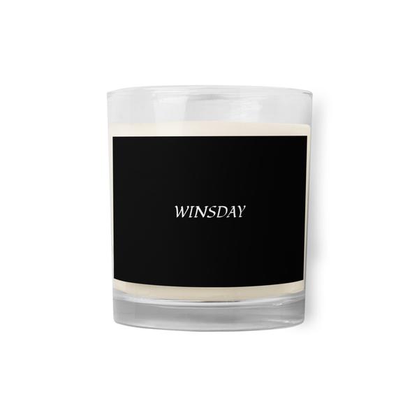 WINSDAY Glass Jar Soy Wax Candle WINSDAY Glass Jar Soy Wax Candle