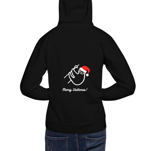 SLOTH CHRISTMAS HOODIE - Merry Slothmas! SLOTH CHRISTMAS HOODIE - Merry Slothmas!