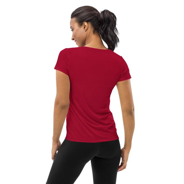 All-Over Print Women's Athletic T-shirt All-Over Print Women's Athletic T-shirt