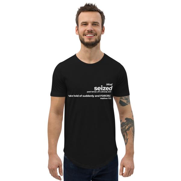 Seized Unisex Curved Hem T-Shirt Seized Unisex Curved Hem T-Shirt