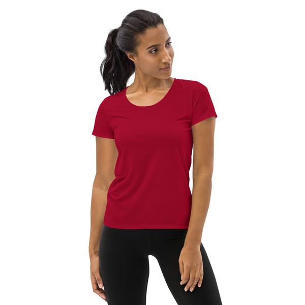 All-Over Print Women's Athletic T-shirt All-Over Print Women's Athletic T-shirt