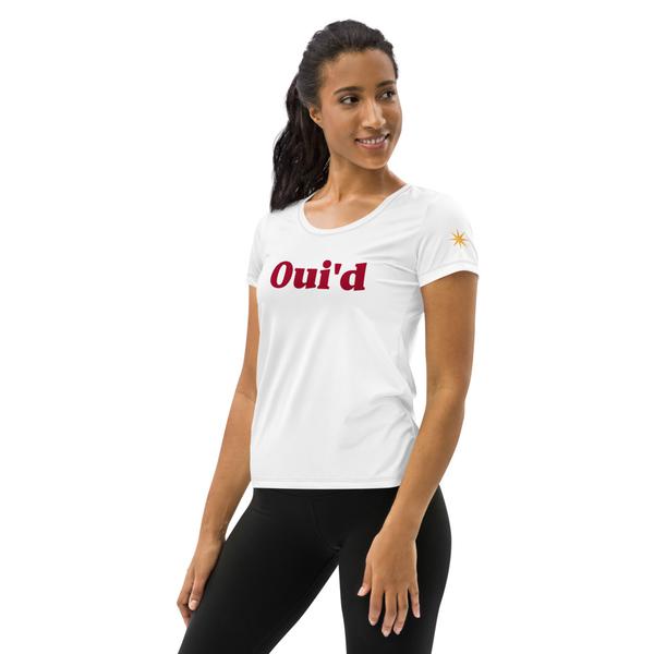 All-Over Print Women's Athletic T-shirt All-Over Print Women's Athletic T-shirt