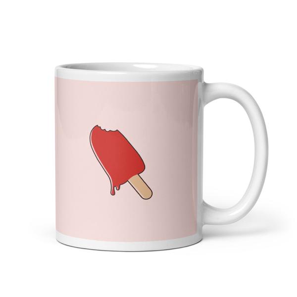 White glossy mug White glossy mug