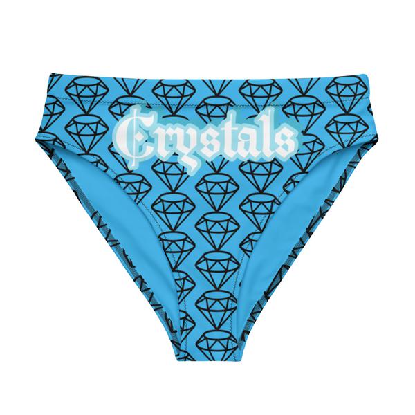 Crystals high-waisted bikini Panties Crystals high-waisted bikini Panties