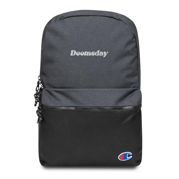 Doomsday Embroidered Champion Backpack Doomsday Embroidered Champion Backpack
