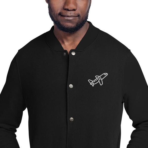 Embroidered Elite Public Apparel Bomber Jacket Embroidered Elite Public Apparel Bomber Jacket