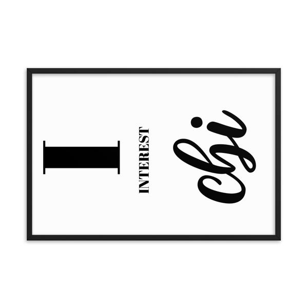 Framed photo paper poster Framed photo paper poster