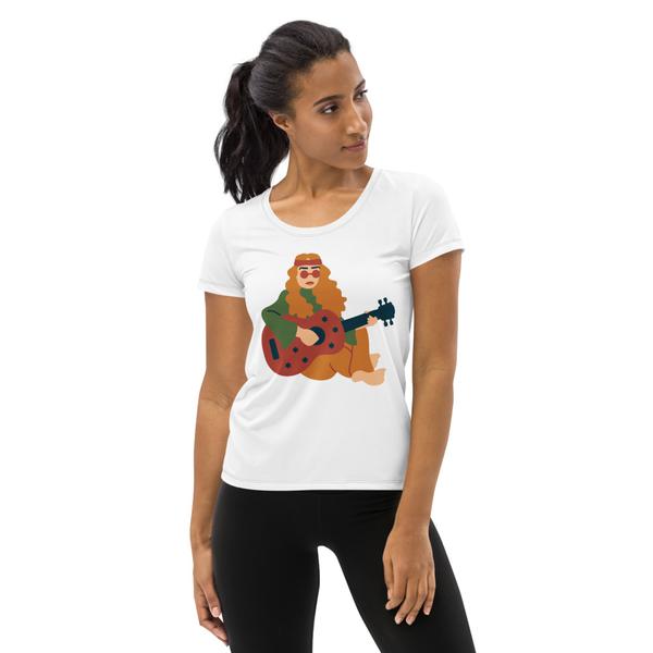 All-Over Print Women's Athletic T-shirt All-Over Print Women's Athletic T-shirt