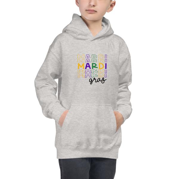 Kids Mardi Gras Hoodie Kids Mardi Gras Hoodie