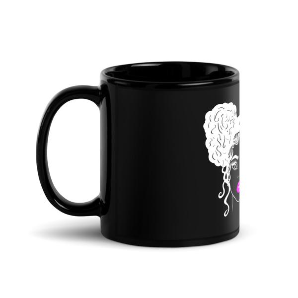 Black Foolproof Mug - White and Pink Black Foolproof Mug - White and Pink