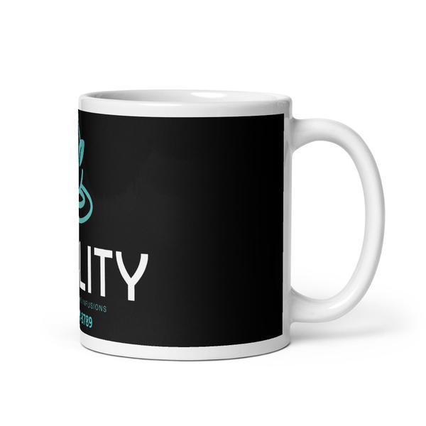 White glossy mug White glossy mug