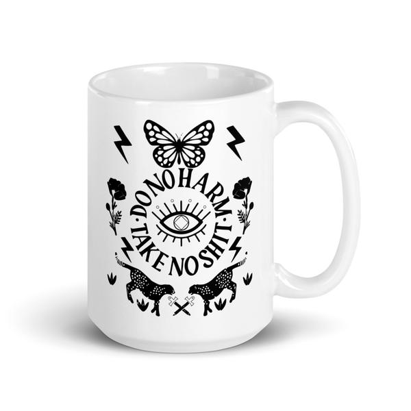 White glossy mug White glossy mug