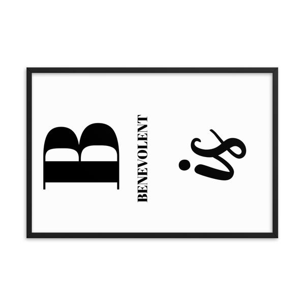 "B" In CBI Poster "B" In CBI Poster