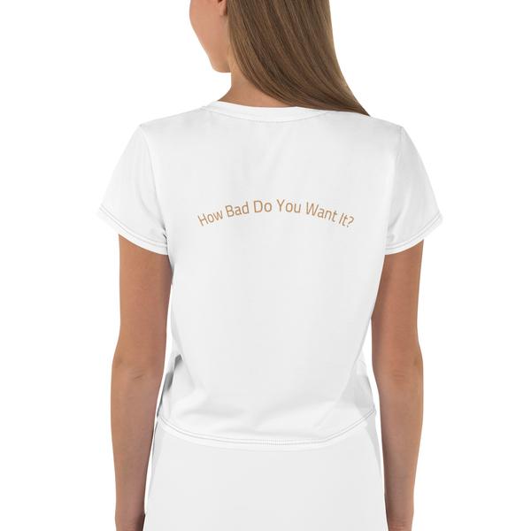 All-Over Print Crop Tee All-Over Print Crop Tee