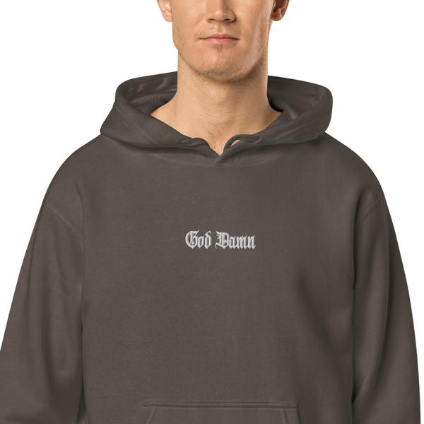 Goddamn pigment-dyed hoodie Goddamn pigment-dyed hoodie