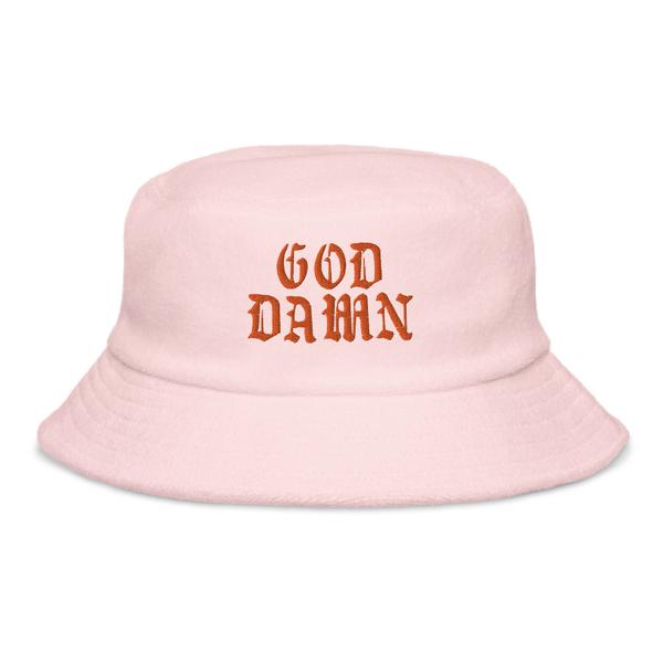 Goddamn Unstructured terry cloth bucket hat Goddamn Unstructured terry cloth bucket hat
