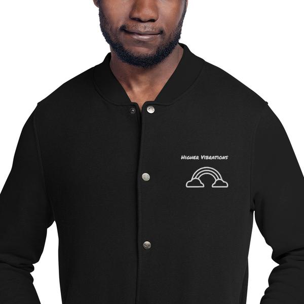 Embroidered Champion Bomber Jacket Embroidered Champion Bomber Jacket