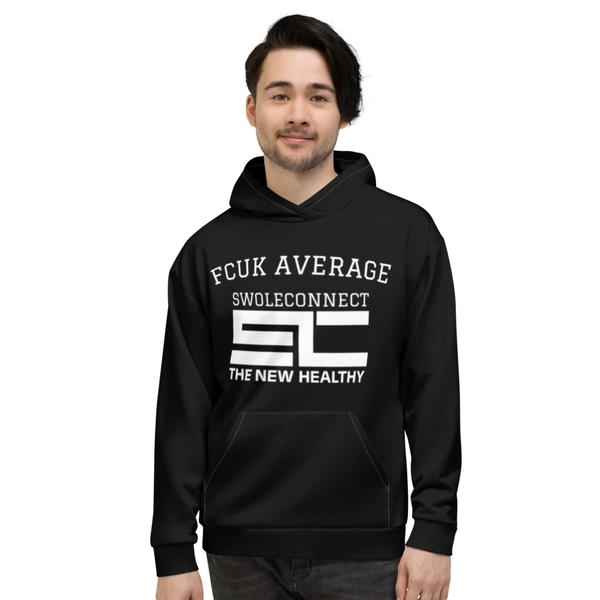 Fcuk Average Heavy Men's Pullover Hoodie Fcuk Average Heavy Men's Pullover Hoodie