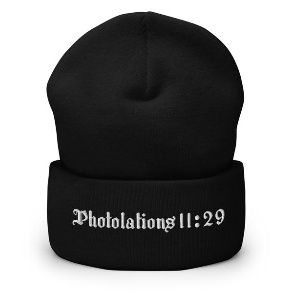 Photolations 11:29 Cuffed Beanie Photolations 11:29 Cuffed Beanie