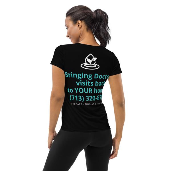 Black Women's Fitted T-shirt Black Women's Fitted T-shirt