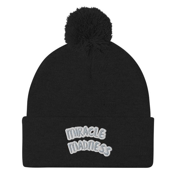 Miracle Madness Drip Collection Pom-Pom Beanie Miracle Madness Drip Collection Pom-Pom Beanie