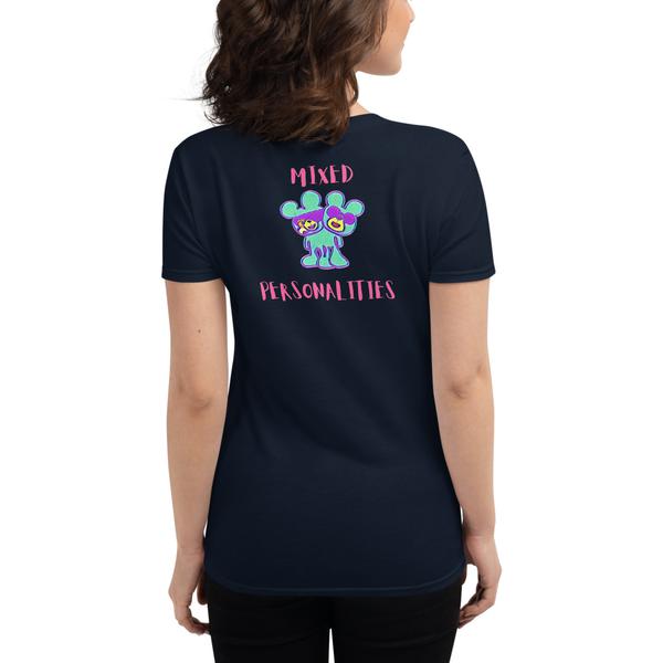 Women's Short Sleeve Cartoon Shirt Women's Short Sleeve Cartoon Shirt
