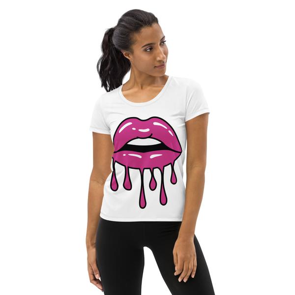 All-Over Print Women's Athletic T-shirt All-Over Print Women's Athletic T-shirt