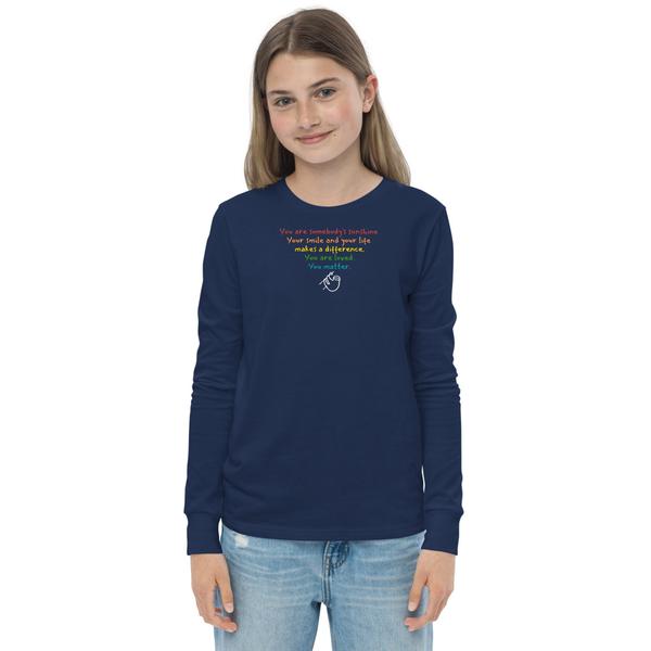 SLOTH - YOU MATTER - Youth long sleeve tee SLOTH - YOU MATTER - Youth long sleeve tee