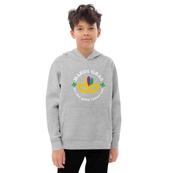 Let the good times roll Kids fleece hoodie Let the good times roll Kids fleece hoodie