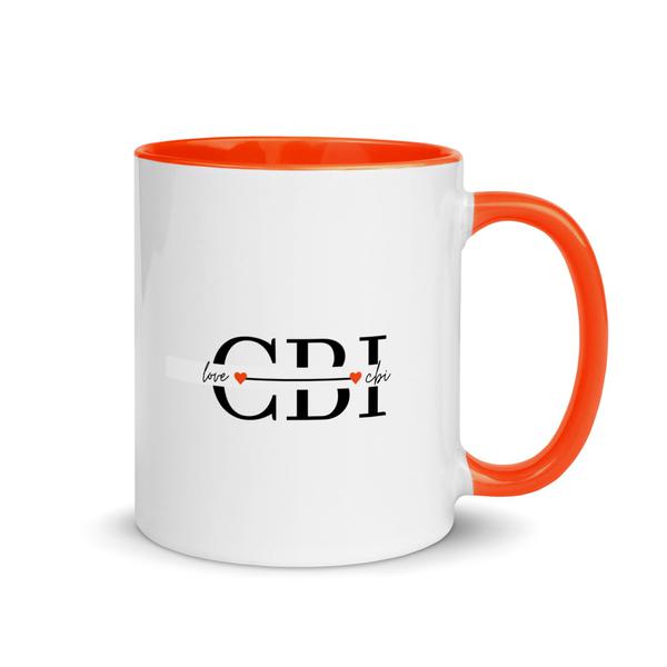 Love Is CBI Coffee Mug In Orange Love Is CBI Coffee Mug In Orange