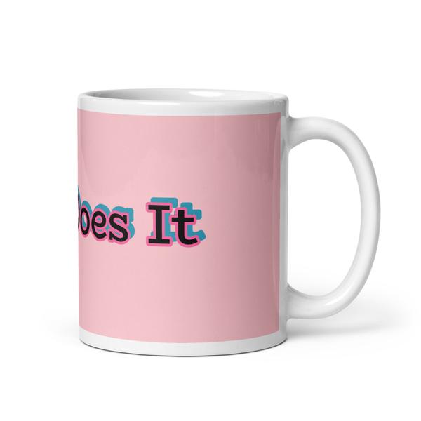 White glossy mug White glossy mug